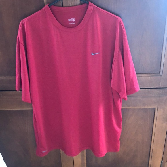 Nike Other - Nike red fitdry shirt